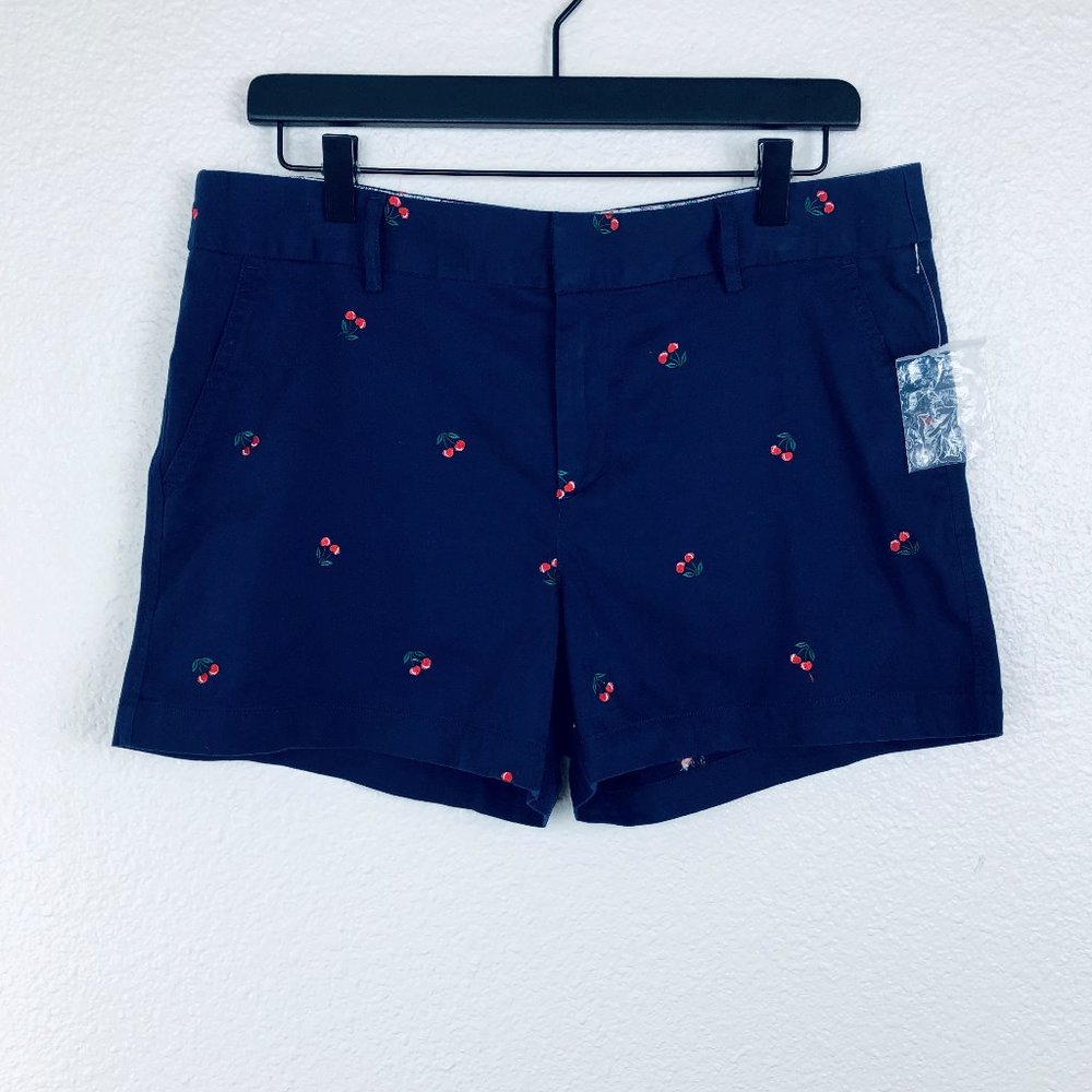 NWOT Jones New York Cherry 4in Shorts